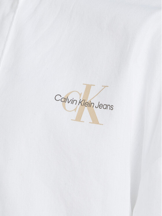 Calvin Klein Jeans Calvin Klein Jeans Πουκάμισο IG0IG02525 Λευκό Relaxed Fit