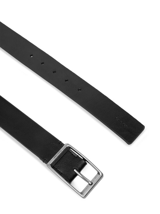 Calvin Klein Calvin Klein Curea Casual Round Buckle Tumbled 35Mm LV04D7123G Negru