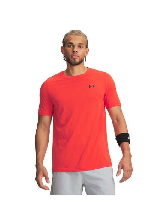 Under Armour Under Armour Koszulka techniczna 1382801 Czerwony Slim Fit