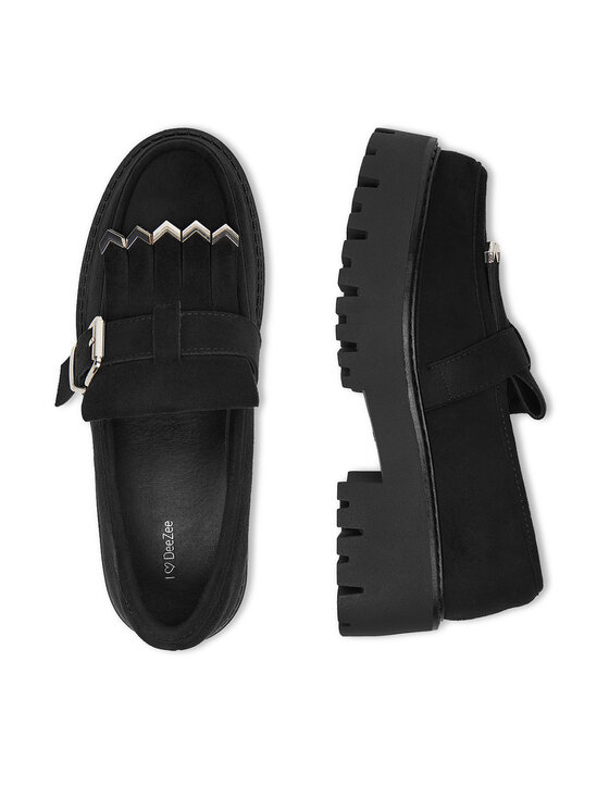 DeeZee DeeZee Loafersy CEO-HY6688001-1 Černá