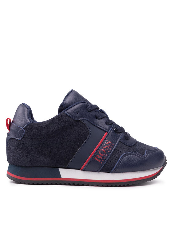 BOSS Boss Sneakersy J29262 S Granatowy