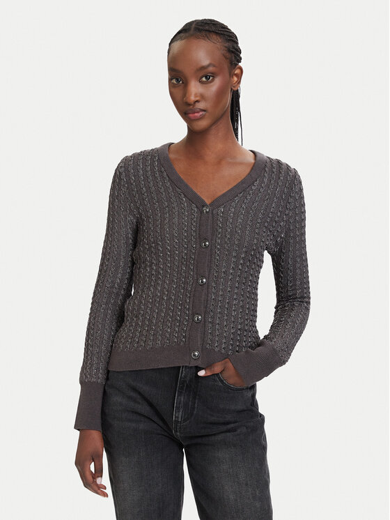 Guess Guess Кардиган W5RR05 Z3KT0 Сірий Regular Fit
