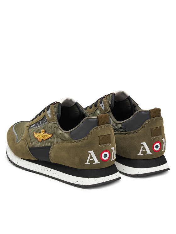 Aeronautica Militare Aeronautica Militare Tenisice 252SC0288UCT03545 Zelena
