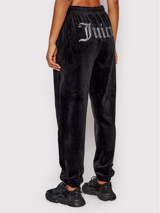 Juicy Couture Juicy Couture Sportinės kelnės JCWB121093 Juoda Regular Fit
