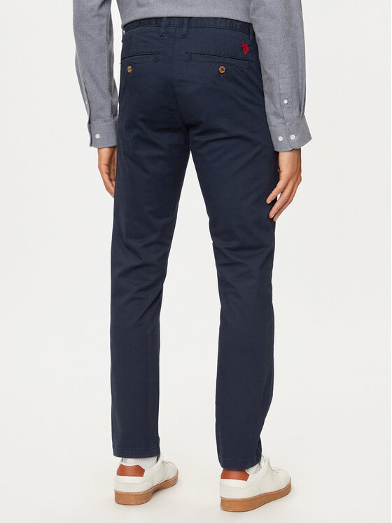 U.S. Polo Assn. U.S. Polo Assn. Chino MUP3346 Tamnoplava Slim Fit