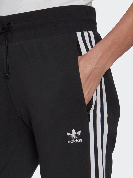 adidas Pantaloni da tuta Adicolor Classics Slim Cuffed Joggers IB7455 Nero Slim Fit Modivo