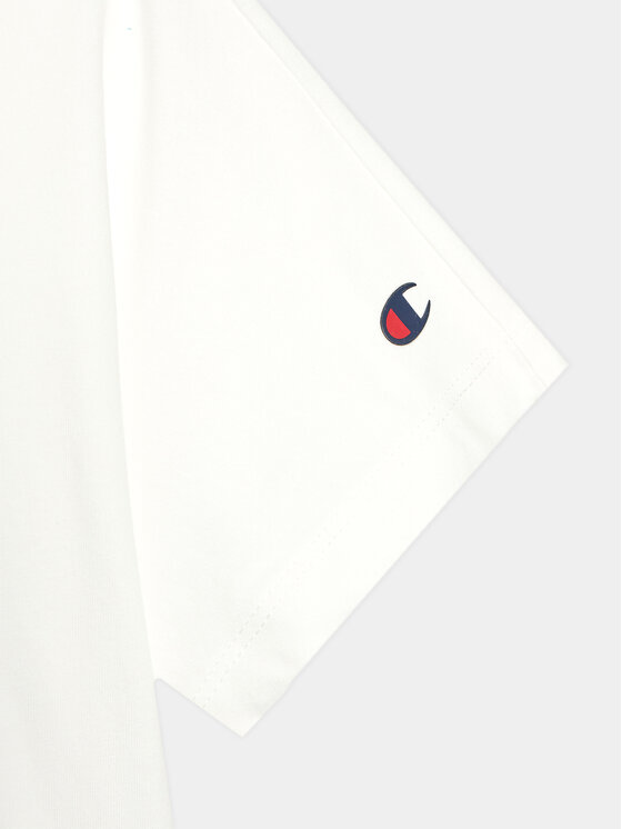 Champion Champion T-Shirt 404618 Biały Regular Fit