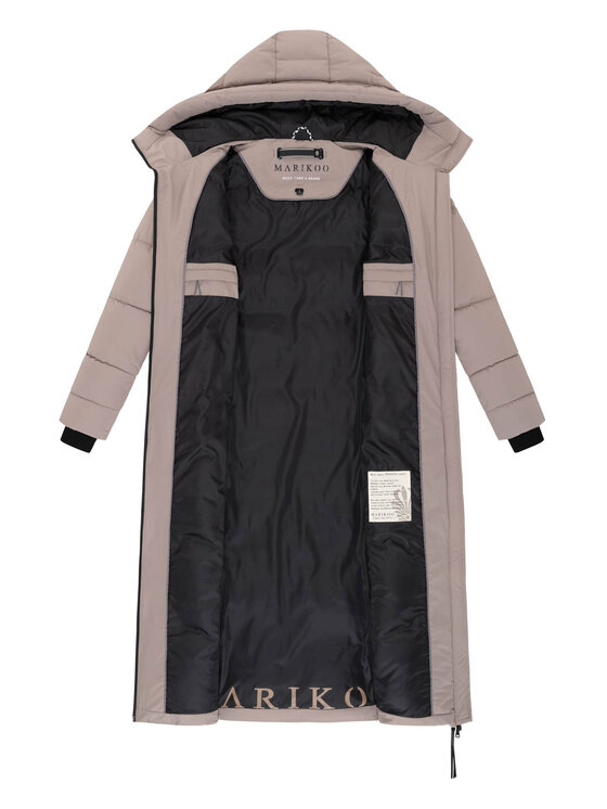 Marikoo Marikoo Kurtka zimowa Firella Szary Regular Fit