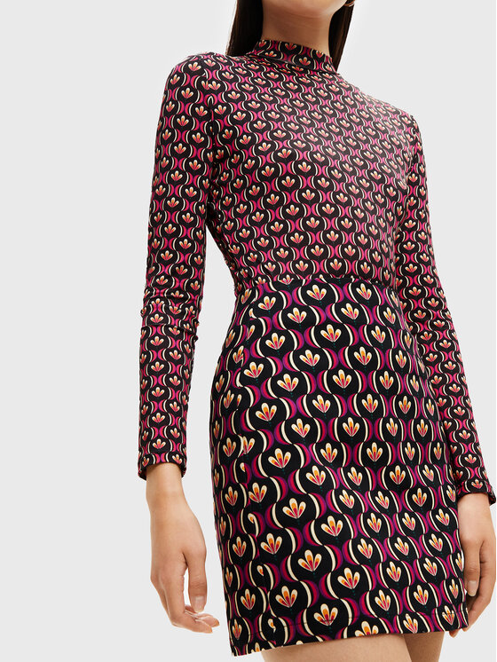 Gonna a matita Lia 22WWFW08 Multicolore Slim Fit