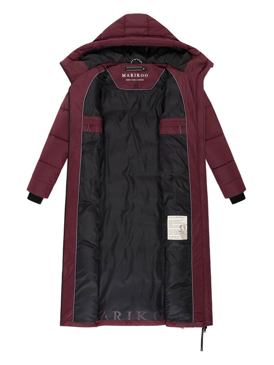 Marikoo Marikoo Kurtka zimowa Firella Czerwony Regular Fit