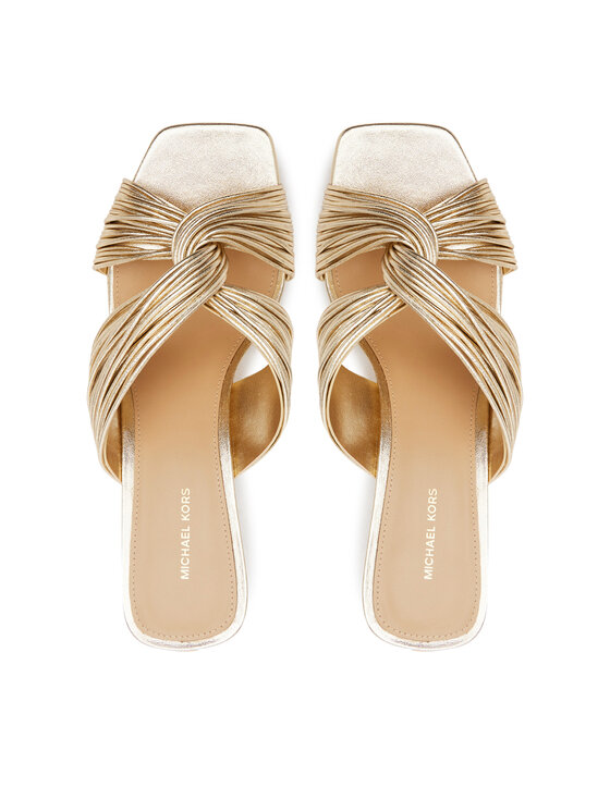 MICHAEL Michael Kors MICHAEL Michael Kors Pantoletten Alessia 40S5ASMS1M Goldfarben