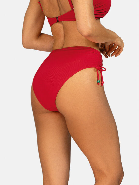 Feba Feba Dół od bikini FD90 Czerwony