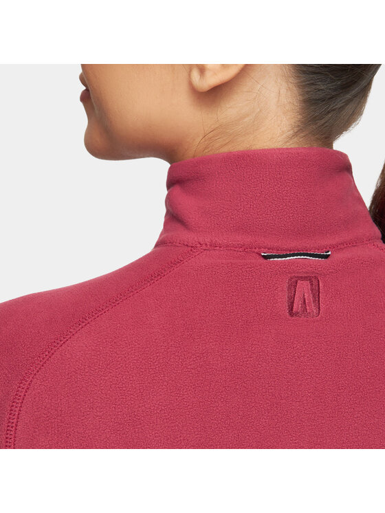 Alpinus Alpinus Polar Lucania 1/3 zipper Różowy Regular Fit