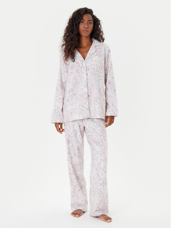 LAUREN RALPH LAUREN Piżama ILN92448 Różowy