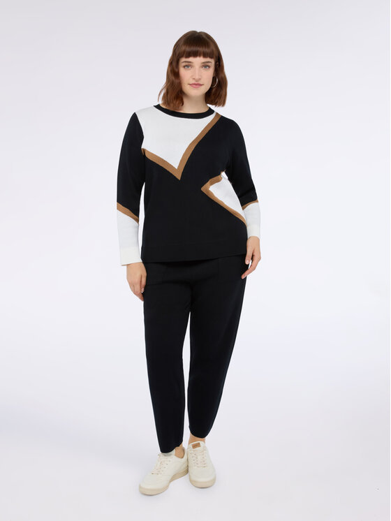 Fiorella Rubino Fiorella Rubino Pantaloni di tessuto P614L002217N033 Nero Regular Fit