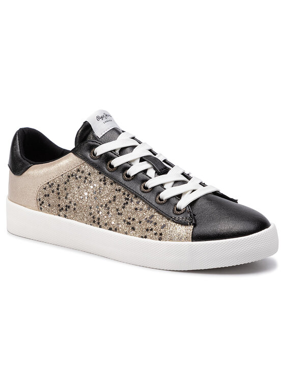Pepe Jeans Pepe Jeans Laisvalaikio batai Kioto Stars PLS30850 Auksinė