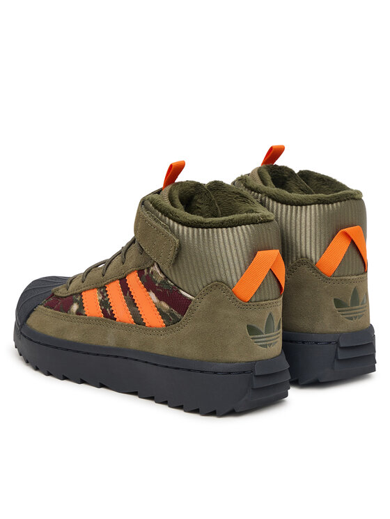 adidas adidas Šnurovacia obuv Superstar Winter Trek KH9792 Zelená