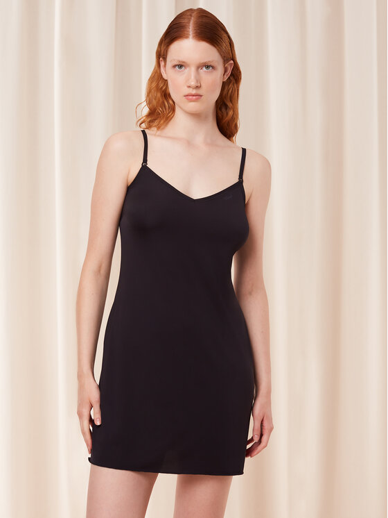 Triumph Triumph Моделюючий пеньюар Body Make-Up T Dress 02 10216518 Чорний