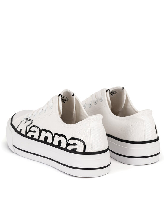 Kappa Kappa Sneakers aus Stoff YL201409 Weiß