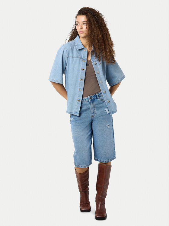 Noisy May Noisy May Pantaloncini di jeans Welsie 27034305 Blu Regular Fit