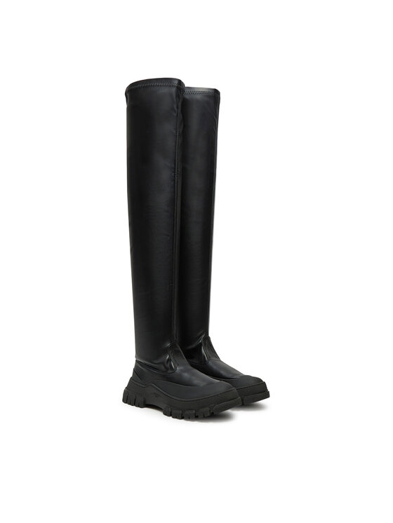 Weekend Max Mara Weekend Max Mara Stivali sopra il ginocchio Ballata 2425796075 Nero