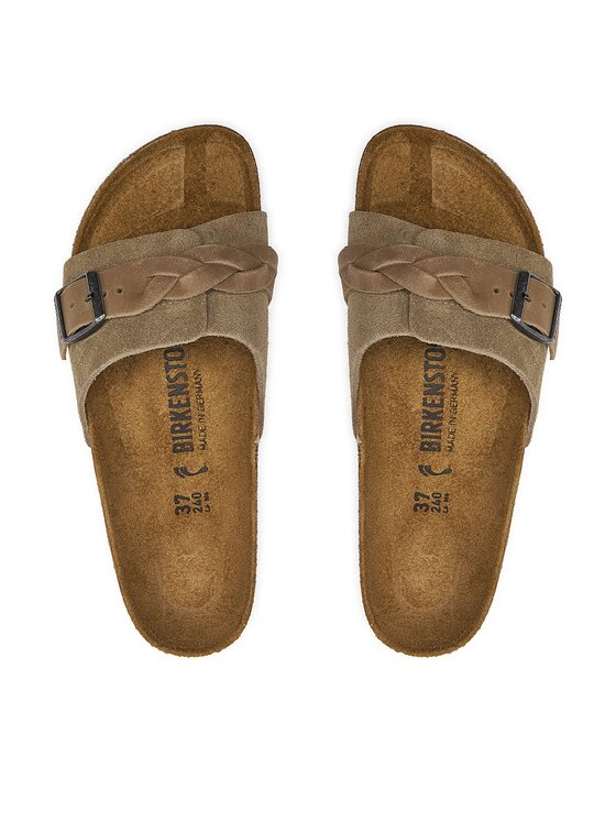 Birkenstock Birkenstock Nazouváky Oita Braided 1026730 Hnědá