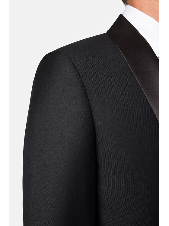 Lancerto Lancerto Garnitur Oklahoma GA073123000014 Czarny Slim Fit