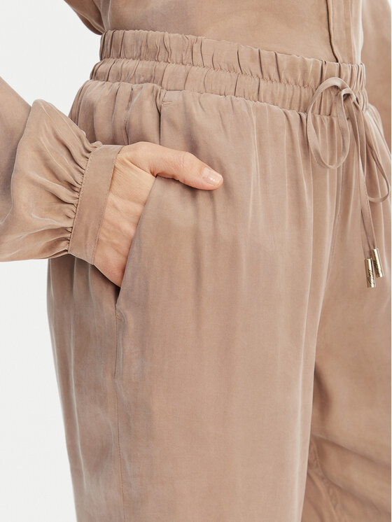 Guess Guess Pantaloni di tessuto W6GB07 W1781 Beige Regular Fit