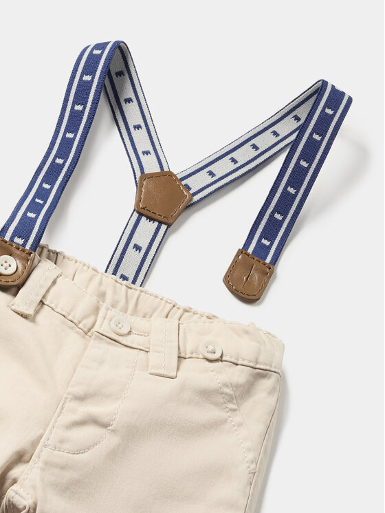 Mayoral Mayoral Pantaloni di tessuto 2.515 Beige Regular Fit