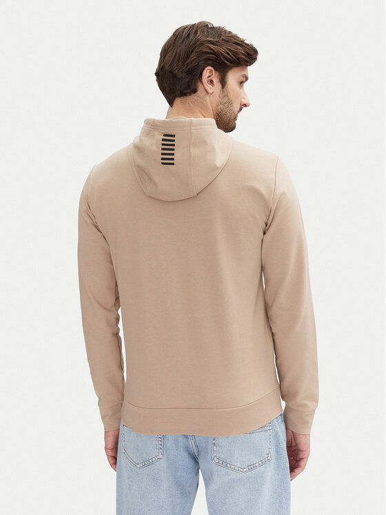 EA7 Emporio Armani EA7 Emporio Armani Majica dugih rukava 8NPM32 PJVRZ U6155 Bež Regular Fit