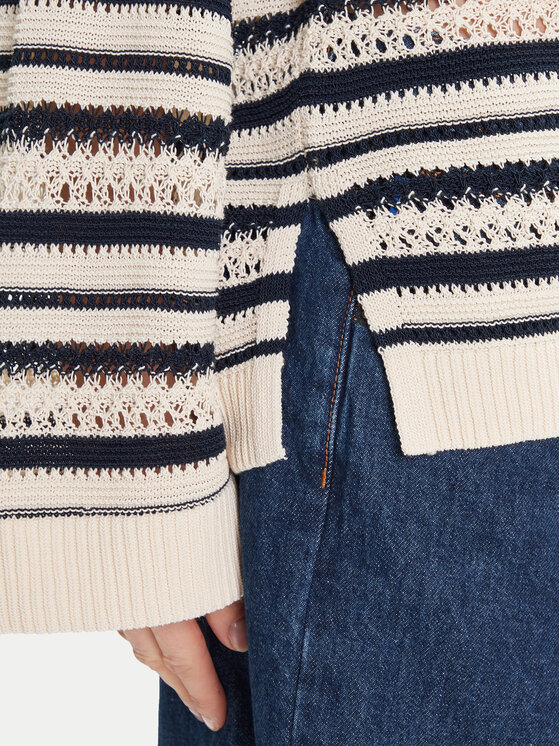 Tommy Hilfiger Tommy Hilfiger Пуловер WW0WW46524 Бежов Relaxed Fit