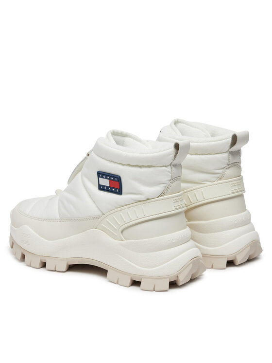 Tommy Jeans Tommy Jeans Botine EN0EN02641 Alb