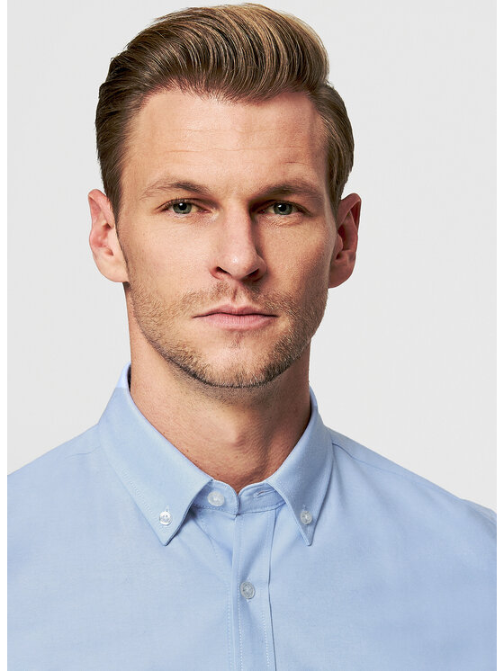 Pako Lorente Pako Lorente Koszula P26SN-1X-067 Niebieski Slim Fit