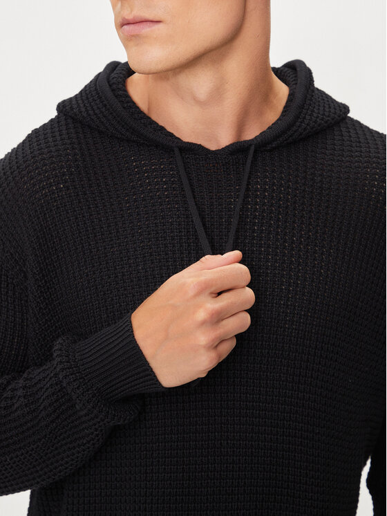 Guess Guess Džemper M4YR09 Z3FB1 Crna Regular Fit