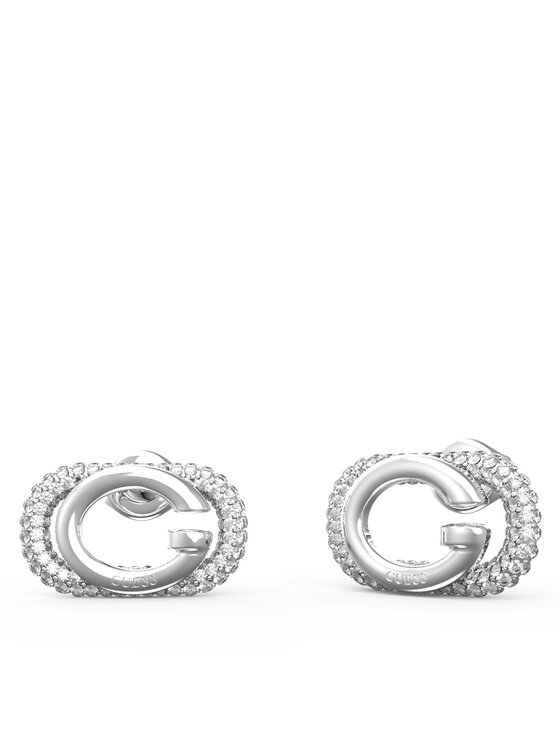 Guess Guess Σκουλαρίκια JUBE04 511JW Ασημί