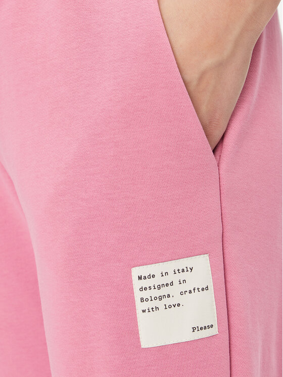 Please Please Pantaloni da tuta P2SHBUT000 Rosa Regular Fit