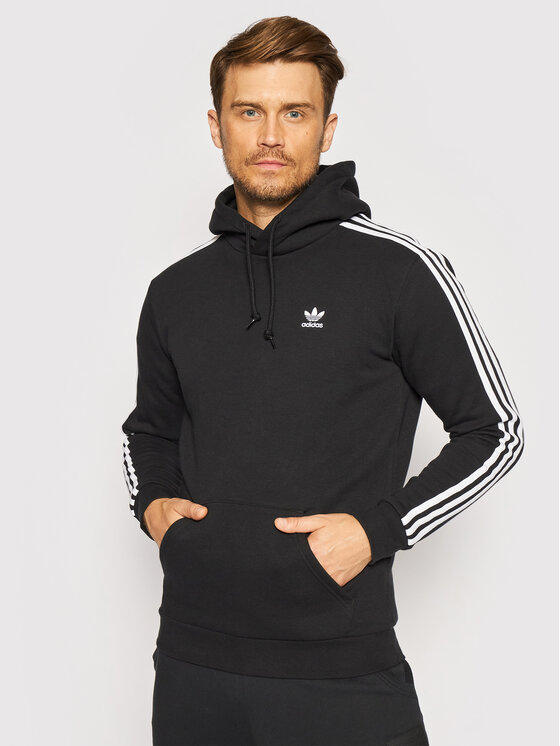 adidas Džemperis adicolor Classics 3-Stripes H06676 Juoda Regular Fit •  Modivo.lt