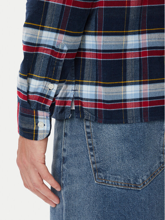 Tommy Jeans Tommy Jeans Риза DM0DM23615 Тъмносин Regular Fit