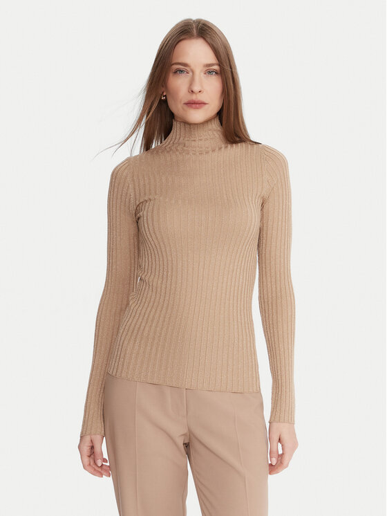 Liu Jo Liu Jo Kampsun MF5389 MS46J Beež Slim Fit