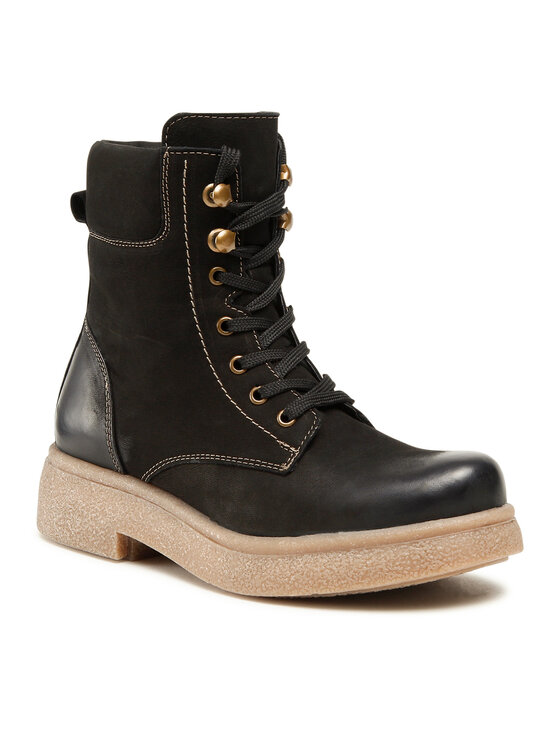 Lasocki Lasocki Schnürschuhe WI23-BULGY-03 Schwarz