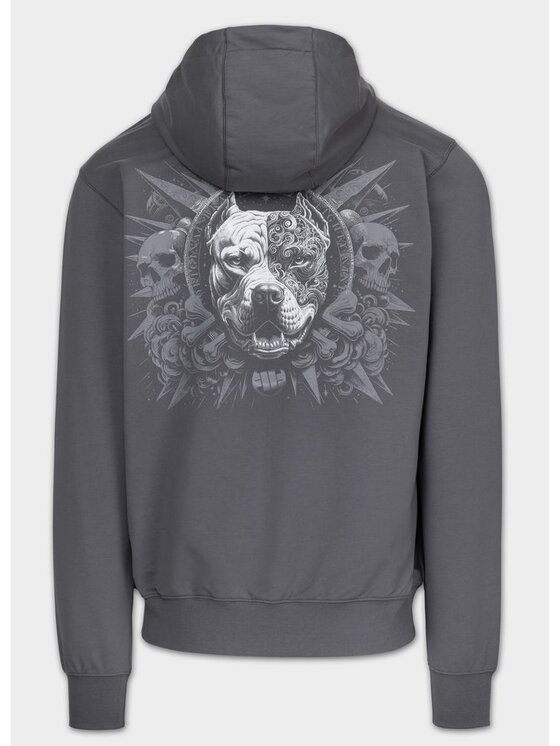 PITBULL PITBULL Bluza WORLD Szary Regular Fit