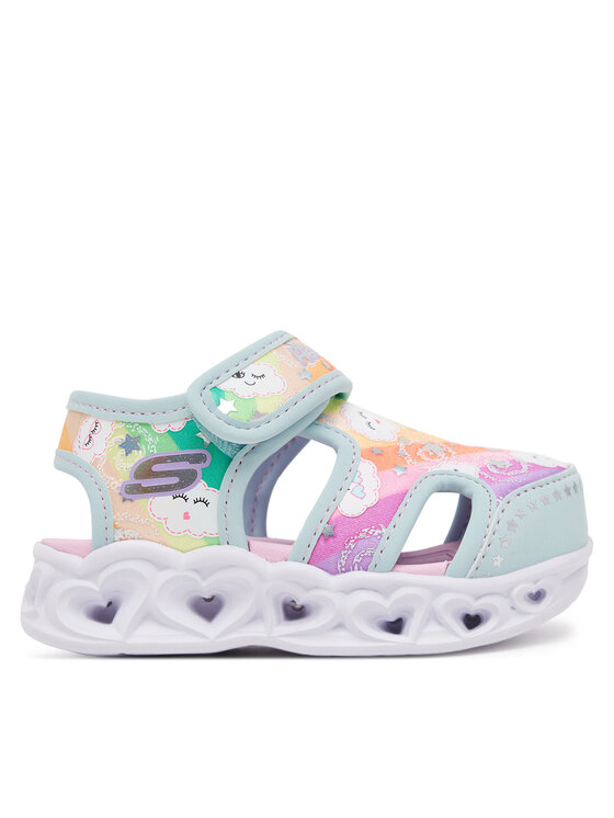 Skechers Sandále Heart Lights Sandals-Cutie Clouds 302977N/TQMT Tyrkysová