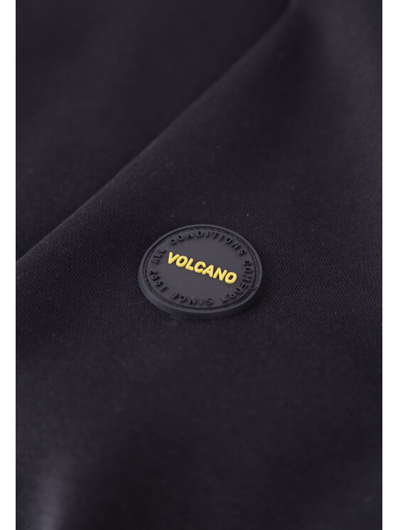 Volcano Volcano Bluza B-CARO Granatowy Regular Fit