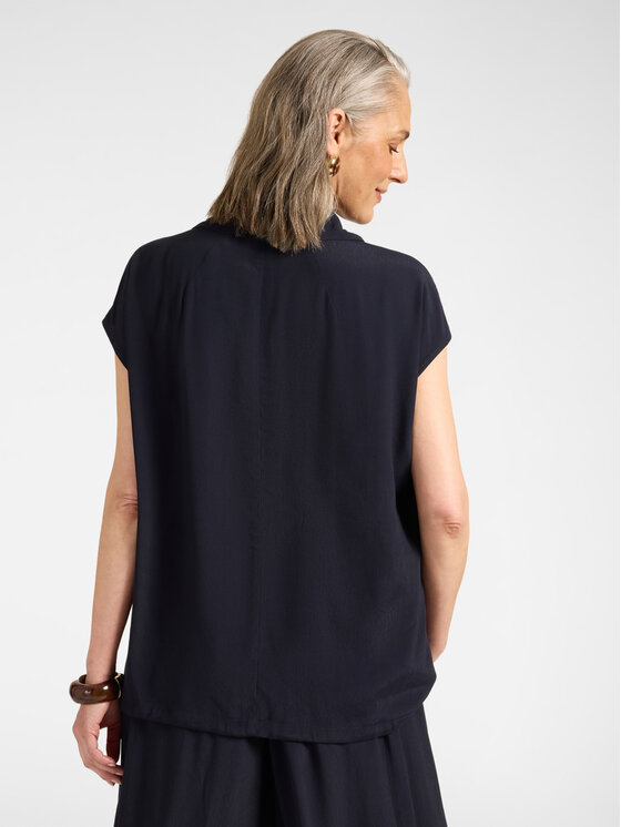 Elena Mirò Elena Mirò Bluzka 2031P000256N034 Niebieski Regular Fit
