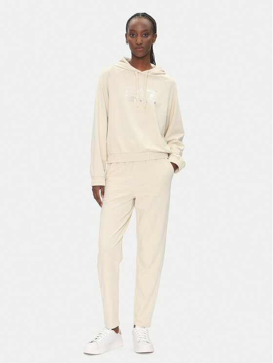 EA7 Emporio Armani EA7 Emporio Armani Treniņtērps 7W000122 AF12502 U1079 Écru Regular Fit