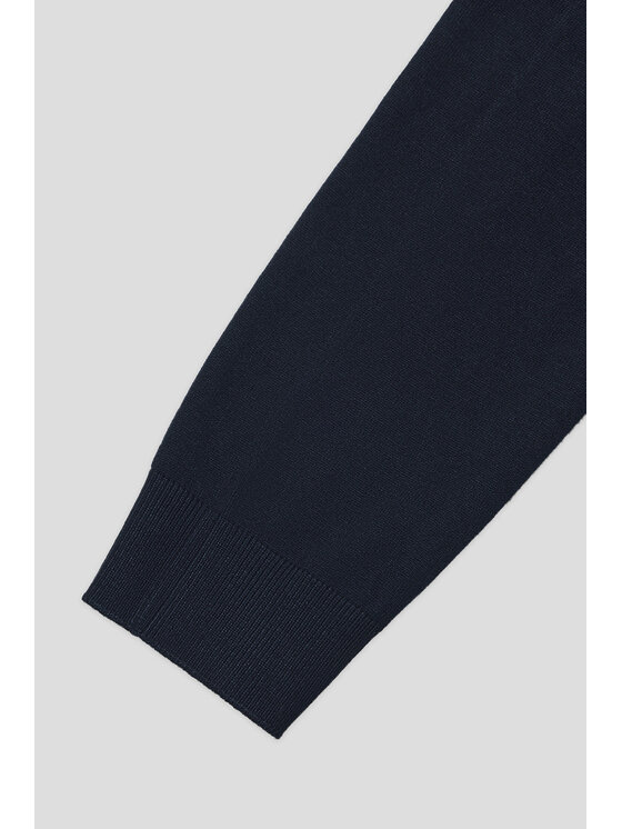 Lancerto Lancerto Sweter Espen SW073224000078 Granatowy Regular Fit
