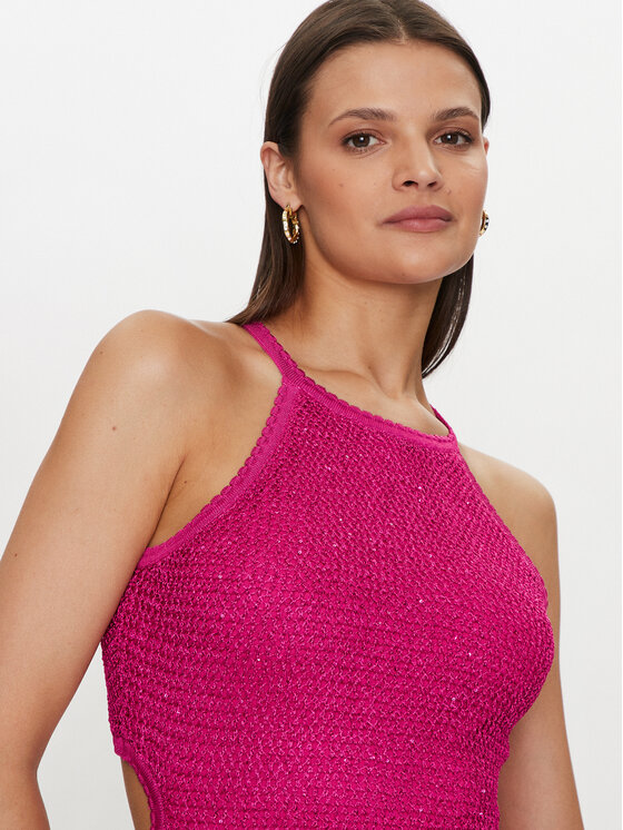 Guess Guess Sommerkleid W4YK50 Z37G0 Rosa Regular Fit