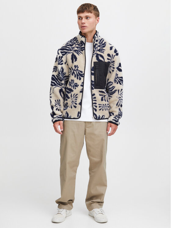 Solid Solid Fleece 21107903 Μπεζ Regular Fit