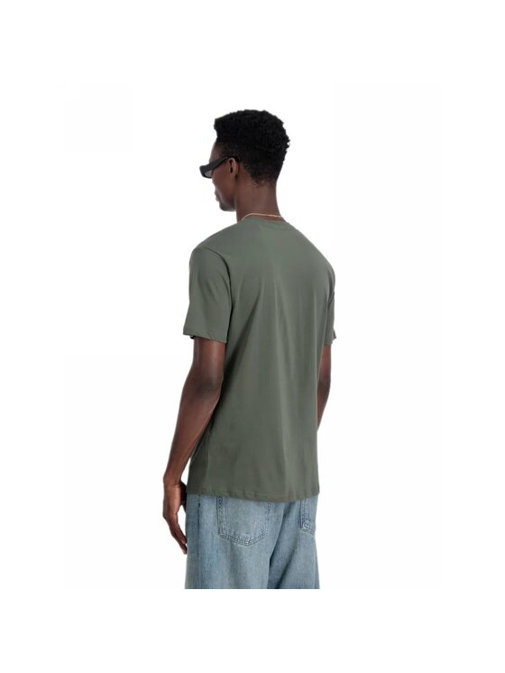 Alpha Industries Alpha Industries T-Shirt AI.148511 Zielony Regular Fit