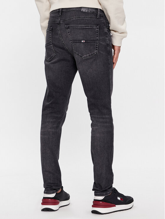 Tommy Jeans Tommy Jeans Jeansy Scanton DM0DM18152 Černá Slim Fit